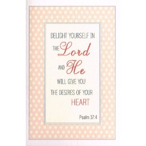 Card - Blank - Psalm 37:4